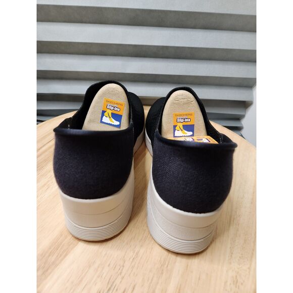 Skechers Slip-Ins Hands Free Women’s Size 11 Black Memory Foam Sneakers - Picture 3 of 11